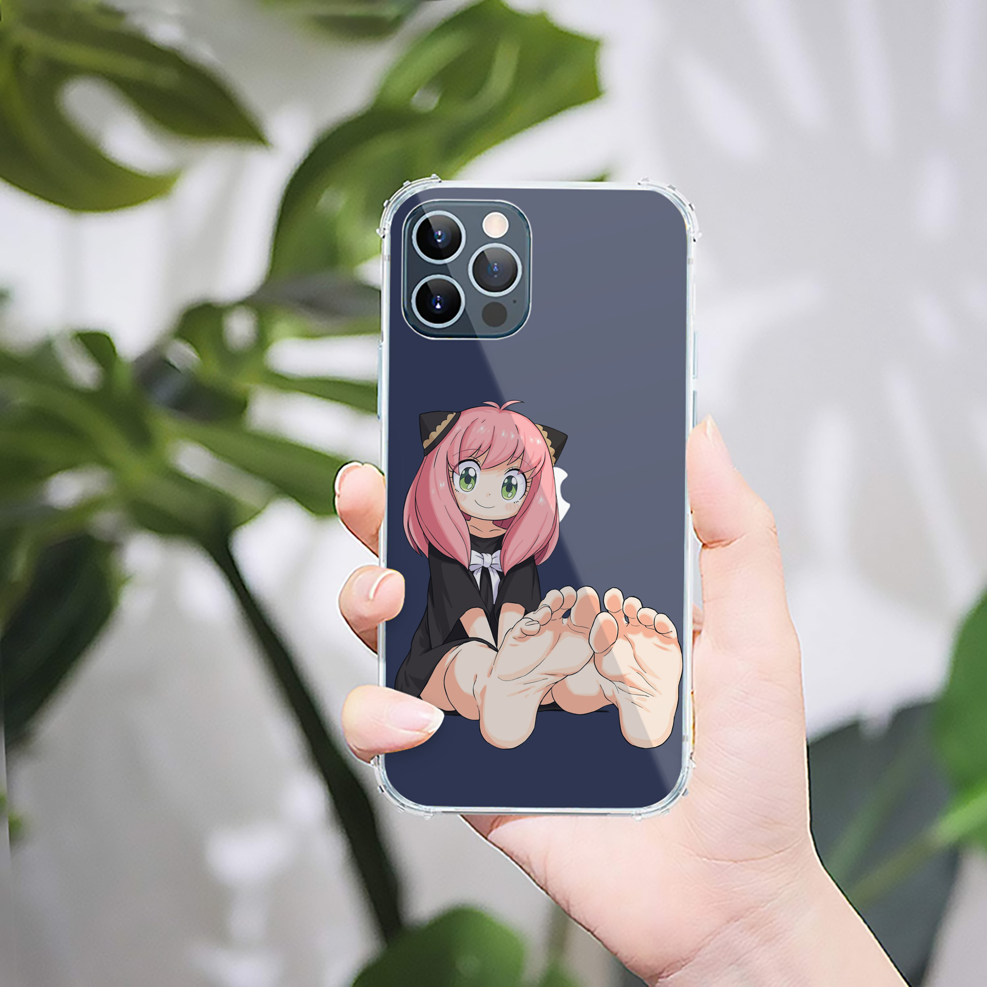 （画像用） SPY×FAMILY间谍家家酒 【iPhone 12シリーズ対応】透明スマホケース（クリアソフトケース）